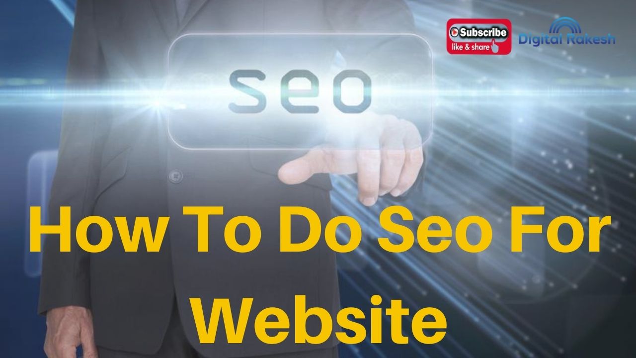 How to do seo for website