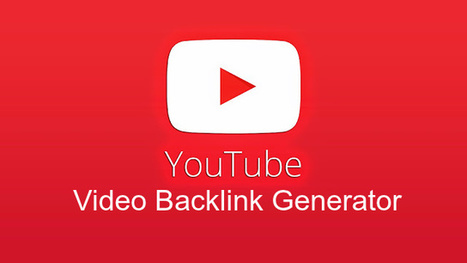 free youtube backlinks generator