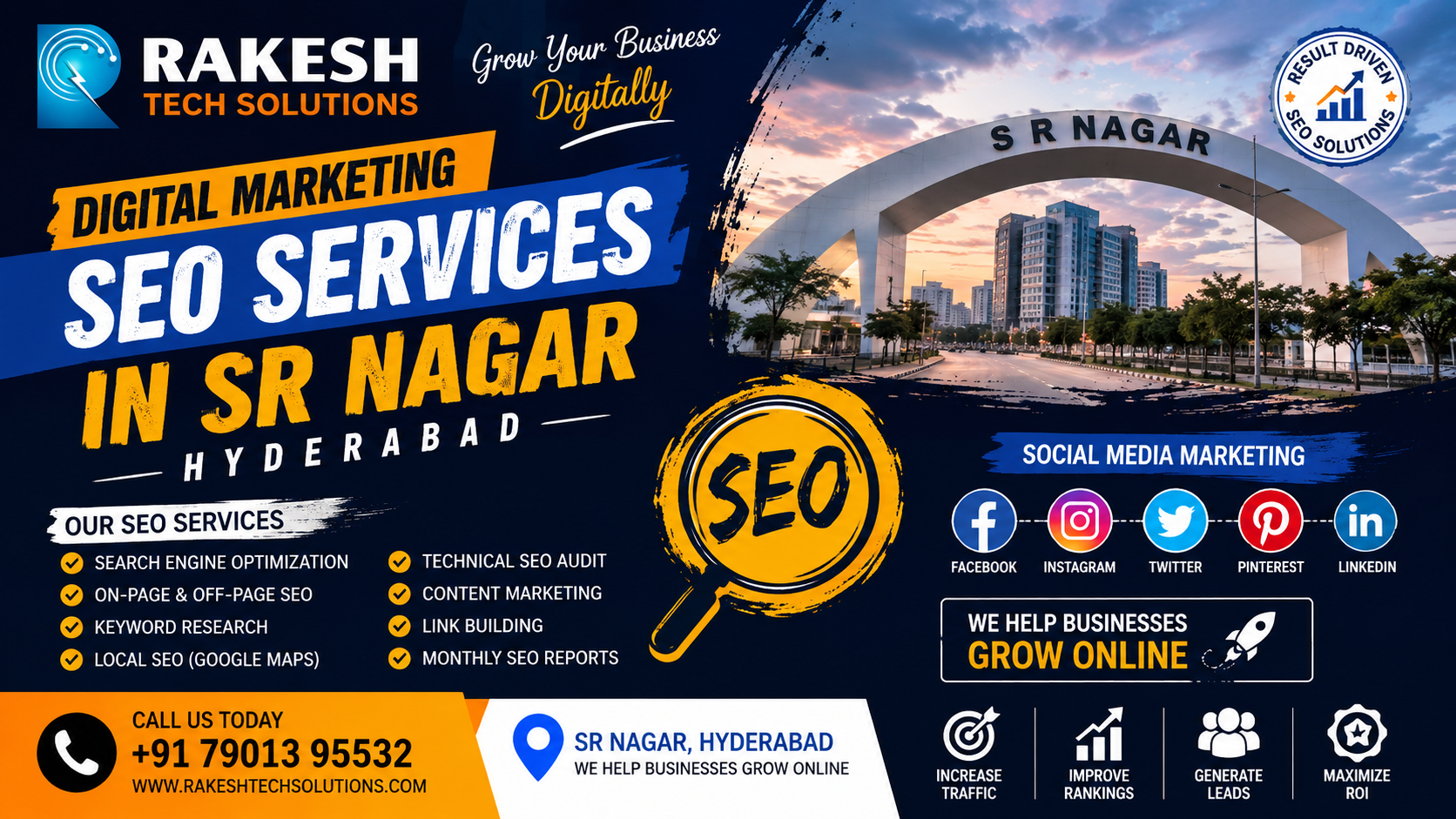 SEO Services in SR NAGAR Hyderabad